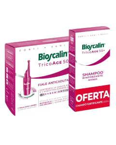 Bioscalin TricoAge 50+ 10 Ampolas + Oferta Shampoo 200ml