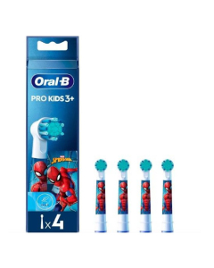 Oral-B Kids Spiderman Recargas para Escova Elétrica 4un.