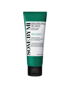 Some By Mi AHA-BHA-PHA 30 Days Miracle Espuma de Limpeza Antiacne 100ml
