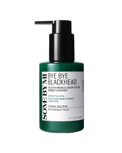 Some By Mi Bye Bye Blackhead 30 Days Miracle Espuma Purificante Detox de Chá Verde 120g