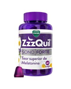 Zzzquil Sono Forte Gomas Melatonina 60un.