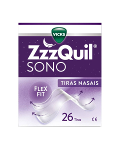 Zzzquil Sono Tiras Nasais 26un.