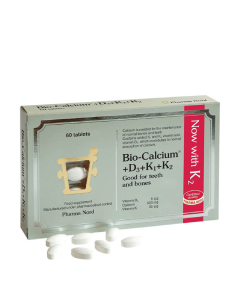 BioActivo Cálcio+D3+K1+K2 Suplemento 60un.