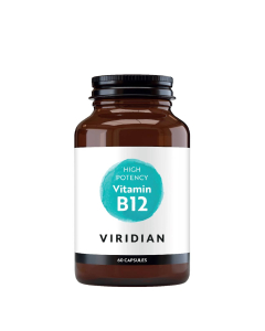 Viridian Vitamin B12 Cápsulas Cansaço e Fadiga 60un.