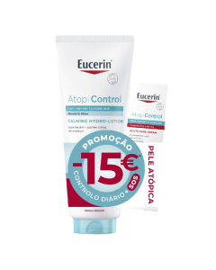 Eucerin AtopiControl Pack Hidroloção 400ml + Creme Fase Aguda 40ml