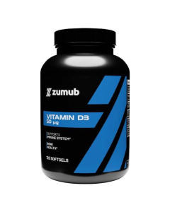 Zumub Vitamina D-3 Cápsulas Moles 120un.