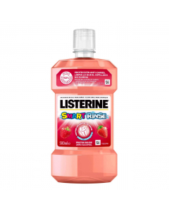 Listerine Kids Smart Rinse Elixir Frutos Vermelhos 500ml