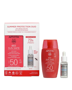 Apivita Bee Sun Safe Dry Touch Fluido SPF50 50ml + Oferta Sérum HA5 10ml