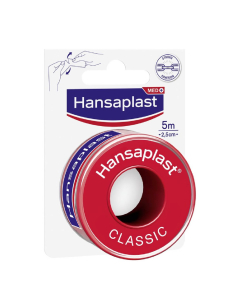 Hansaplast Classic Fita Adesiva 5mx2.5cm 1un.