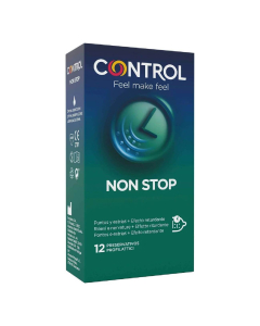Control Non Stop Dots Lines Preservativos Estimulantes e Retardadores 12un.