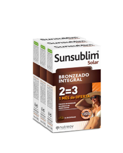 Nutreov Sunsublim Bronzeado Integral Preparador Solar 90un.