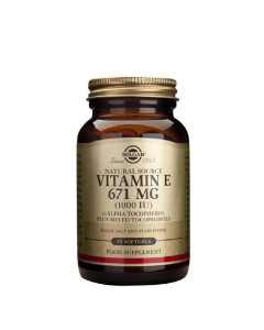 Solgar Vitamina E 671mg cápsulas moles 50un.