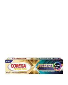 Corega Power Max Supreme Creme Fixativo para Próteses Dentárias 40g