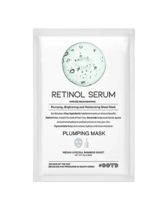 OOTD Retinol Serum Plumping Mask Máscara de Tecido Antienvelhecimento e Preenchimento 25g