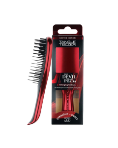 Tangle Teezer Detangler Mini Chrome O Diabo Veste Prada Escova de Cabelo 1un.