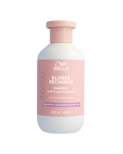 Wella Professionals Invigo Blonde Recharge Shampoo Cabelos Loiros 300ml