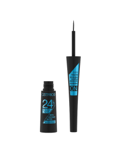 Catrice 24h Brush Liner Eyeliner À Prova de Água 010 Ultra Black 3ml
