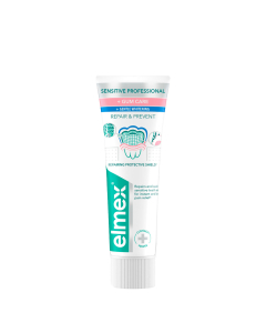 Elmex Sensitive Professional Pasta Dentífrica Reparadora, Preventiva e Branqueadora 75ml