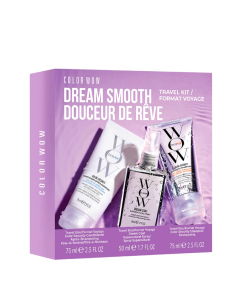 Color Wow Dream Smooth Discovery Set Anti-Frizz Shampoo 75ml Condicionador 75ml e Spray 50ml