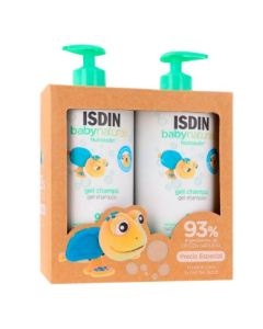 ISDIN Baby Naturals Gel Shampoo Higiene Suave Bebé 2x750ml