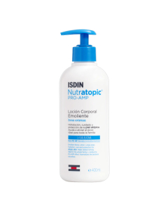 ISDIN Nutratopic Pro-AMP Loção Corporal Emoliente Hidratante Pele Atópica 400ml