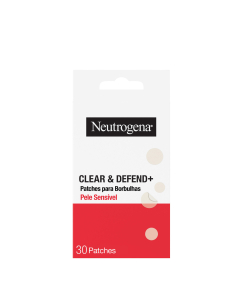 Neutrogena Clear & Defend+ Adesivos Hidrocoloides para Borbulhas Redutores de Imperfeições 30un.