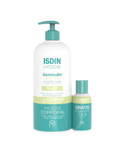 ISDIN Germisdin Aloe Vera Pack Gel de Banho Hidratante 1L + Formato Viagem 100ml