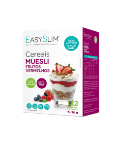 Easyslim Cereais Muesli e Frutos Vermelhos Saquetas 7x30gr