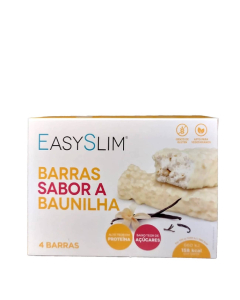 EasySlim Barras Sabor Baunilha 4 unidades