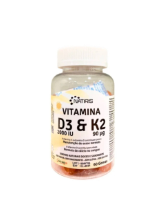Natiris Vitamina D3 + K2 Gomas 60un.