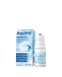 Aquoral Multidosis Gotas Oftálmicas Lubrificantes 10ml