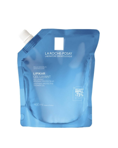 La Roche-Posay Lipikar Gel Lavante Recarga Gel de Banho Suavizante 400ml - Preço Reduzido