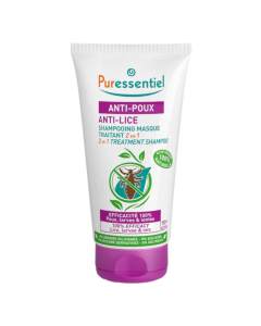 Puressentiel Anti-Piolhos Shampoo e Máscara de Tratamento 2 em 1 Piolhos e Lêndeas 150ml