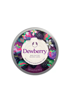 The Body Shop Body Butter Manteiga Corporal Dewberry 200ml