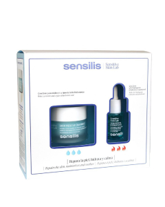 Sensilis Skin Rescue Coffret Protocolo de Reparação Regenerador e Calmante Creme 50ml + Sérum 15ml