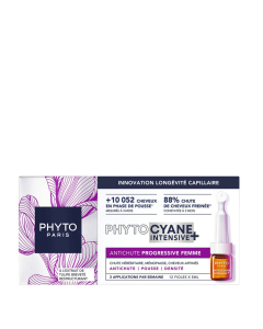 Phyto Phytocyane Intensive+ Mulher Ampolas Antiqueda Progressiva 12un.