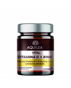Aquilea Vital Vitamina C + Zinco Cápsulas Imunidade 90un.