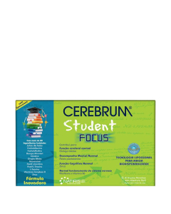 Natiris Cerebrum Student Focus Ampolas Memória e Concentração 20un.