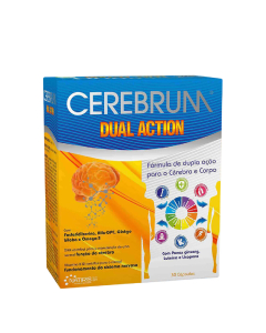 Natiris Cerebrum Dual Action Cápsulas Vitalidade e Memória 30un.