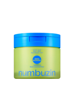 Numbuzin No.0 Zero Blemish Discos Faciais Purificantes e Calmantes 60un.