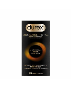 Durex Conexão Total Preservativos Ultrafinos Sem Látex 10un.