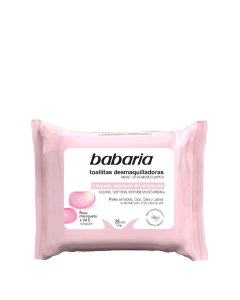 Babaria Rosa Mosqueta Toalhitas Desmaquilhantes Suavizantes 25un.