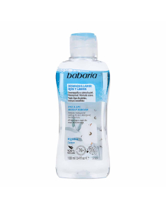 Babaria Desmaquilhante Bifásico Calmante para Olhos e Lábios 100ml