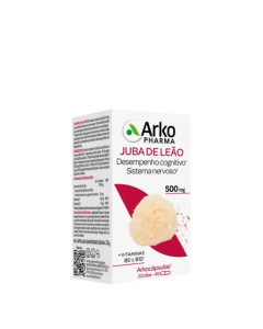 Arkocápsulas Juba de Leão Suplemento Alimentar de Desempenho Intelectual 45un.