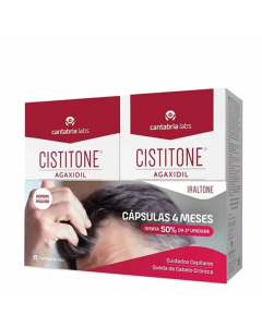 Cistitone Agaxidil Duo Antiqueda Crónica Cápsulas 2x60un.