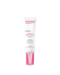 Topicrem Hydra+ Radiance Contorno de Olhos Hidratante Iluminador 15ml