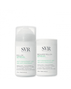 SVR Spirial Duo Roll-On Transpiração Excessiva + Recarga 2x50ml