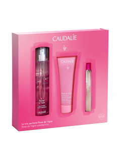 Caudalie Coffret Rose de Vigne Trio Perfumado