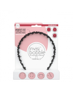 Invisibobble HairHalo Bandolete 1un.-True Dark Sparkle