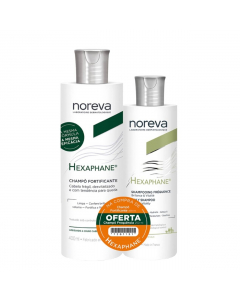 Hexaphane Pack Shampoo Fortificante + Shampoo Frequência